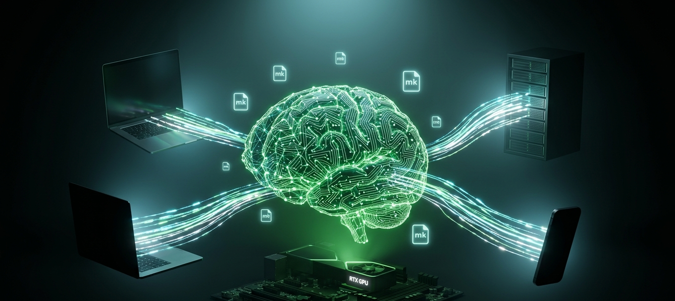 Building an AI-Powered Second Brain: Obsidian + Syncthing + Tailscale + Ollama